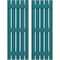 Ekena Millwork Americraft 5-Board, 3 Batten Exterior Real Wood Spaced Board-n-Batten Shutters, ARW401SB519X63ANH, PR ARW401SB519X63ANH - alternate 1
